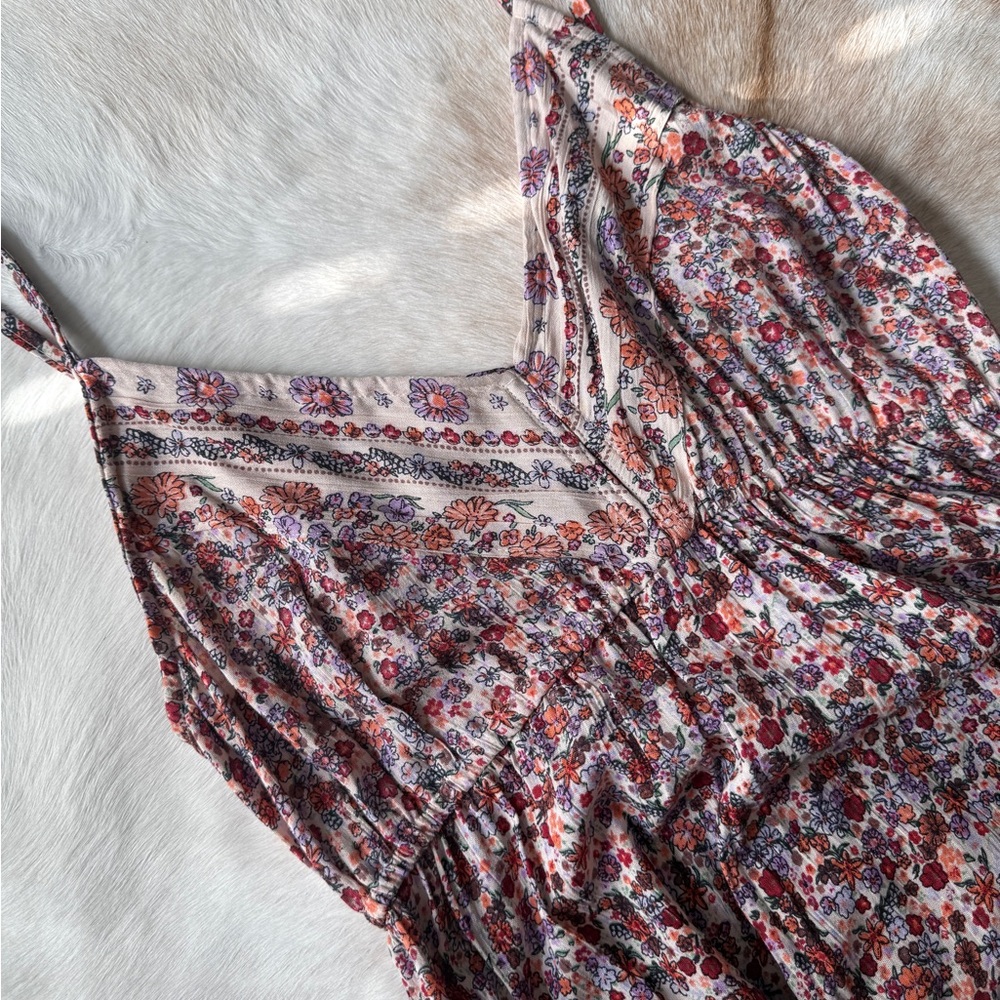 Angie Red Maxi A-Line Skirt for Casual Wear